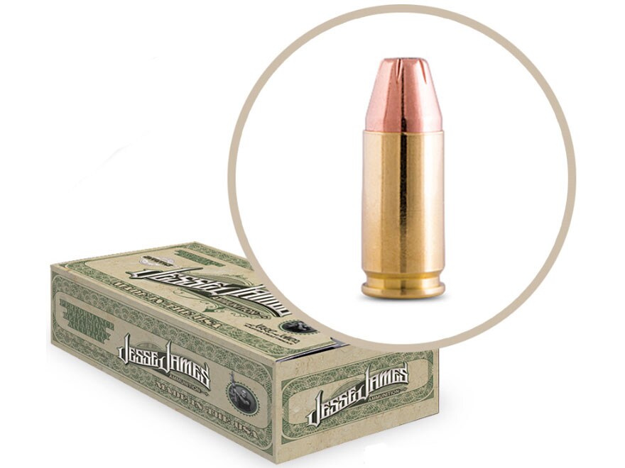 Ammunition Ammo Inc. 380090JHP 20 380ACP Jesse James TML 380 Auto 90 qr Jacketed Hollow Point • Model: 380090JHP-20